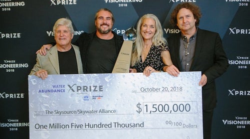 XPrize Water Abundance Grand Prize winner lockup